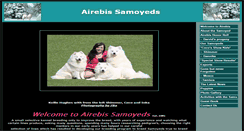 Desktop Screenshot of airebis-samoyeds.com